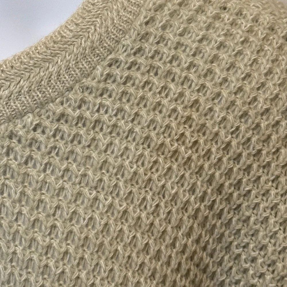 David Taylor Sweater Sz 3XL Chunky Waffle Knit Cozy Gorpcore Dadcore‎